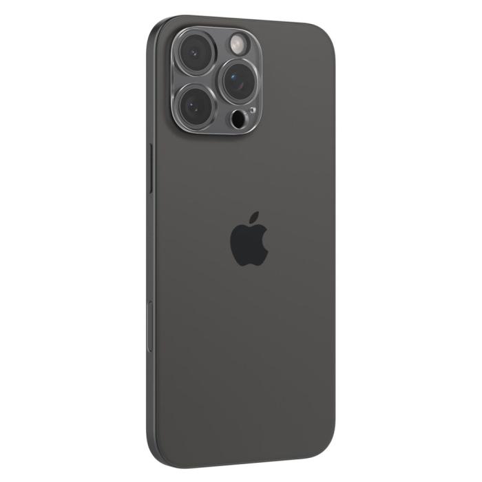 Bild 2, Spigen Spigen iPhone 16/15/14 Pro/Pro Max 2-PACK Linsskydd Optik.tR - Teknikhallen.se