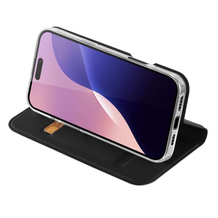Bild 3, DUX DUCIS DUX DUCIS iPhone 16 Pro Max Fodral Skin Pro Svart - Teknikhallen.se