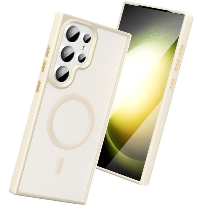 Bild 3, ColorPop ColorPop Galaxy S24 Ultra Skal CH MagSafe Matt Off White - Teknikhallen.se