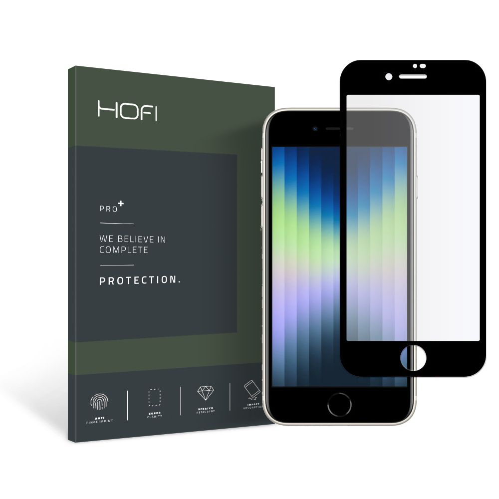 HOFI HOFI iPhone 7/8/SE Skrmskydd Pro+ Heltckande - Teknikhallen.se