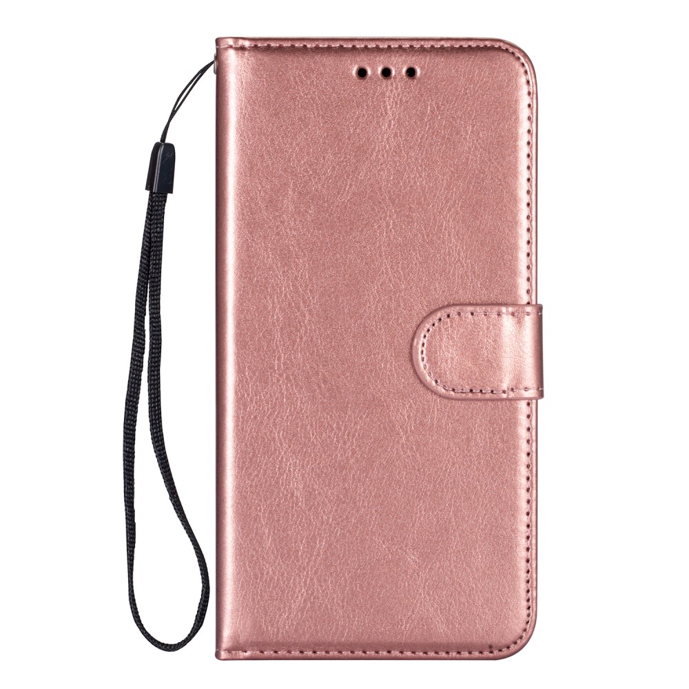  iPhone 13 Pro Max Fodral Crazy Horse Läder Roséguld - Teknikhallen.se