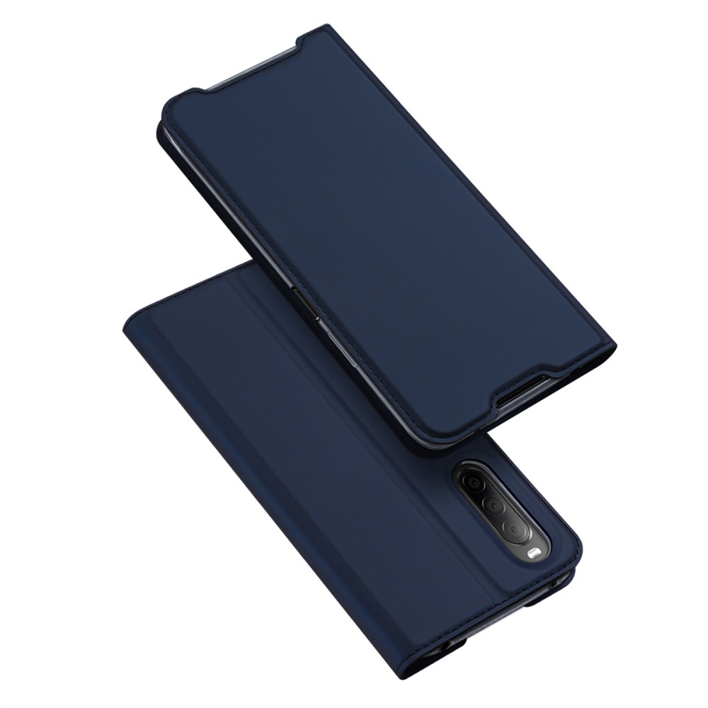  DUX DUCIS Sony Xperia 10 IV Fodral Skin Pro Blå - Teknikhallen.se