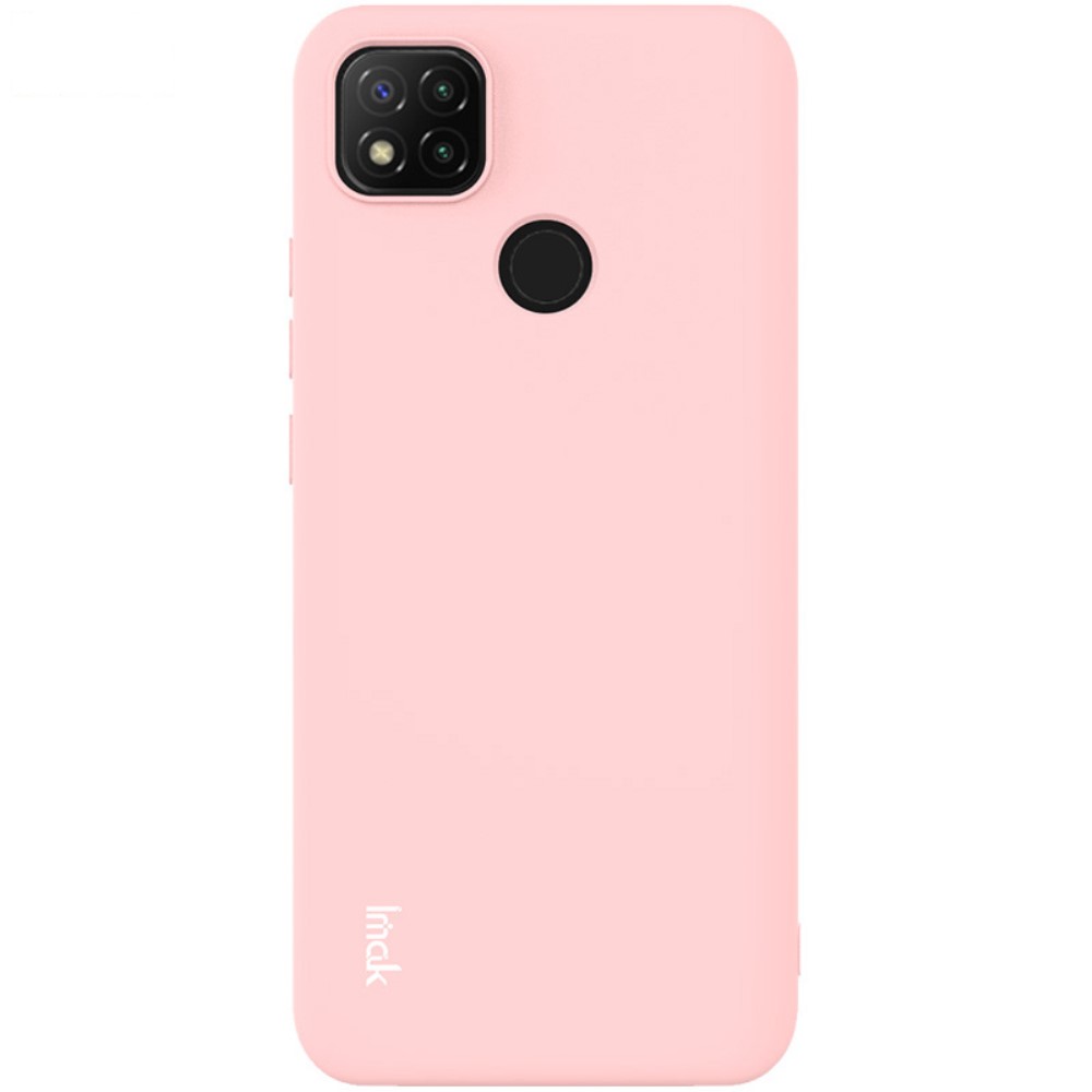 IMAK IMAK Xiaomi Redmi 9C Skal Skin Touch Ljus Rosa - Teknikhallen.se