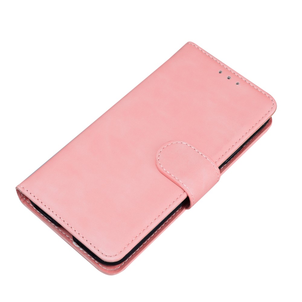  Xiaomi Redmi 9C Fodral Lder Ljus Rosa - Teknikhallen.se