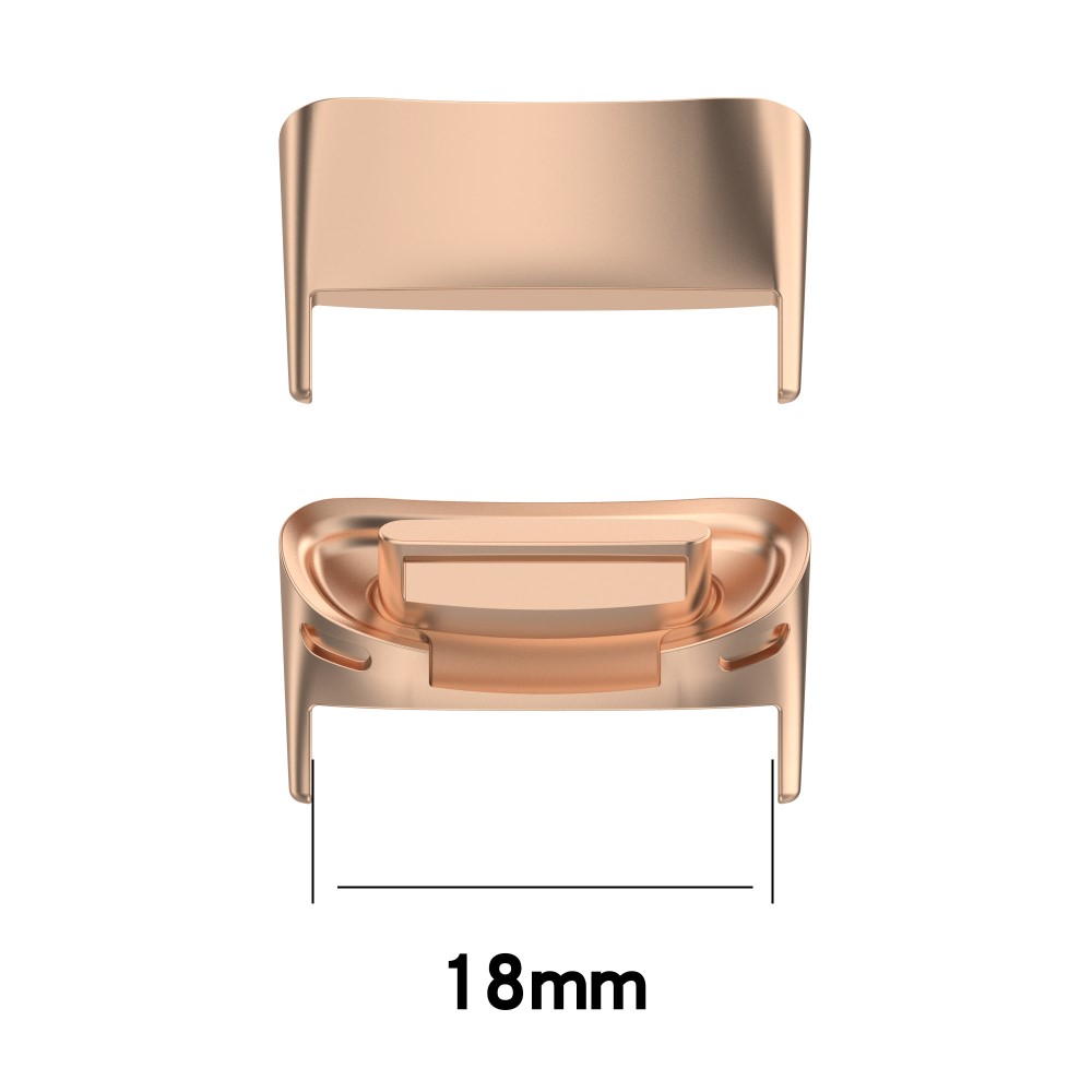  Fästen För Fitbit Charge 5 Metallarmband Roséguld - Teknikhallen.se