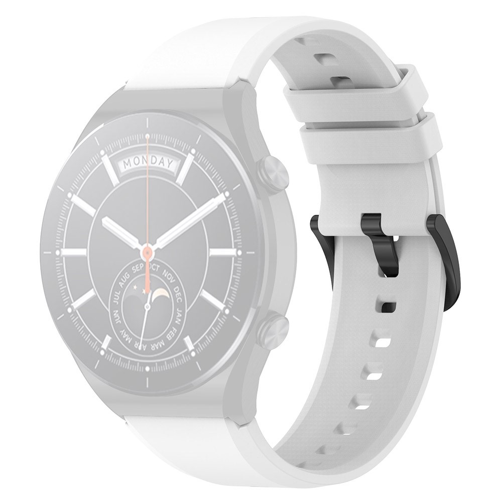  Silikon Armband Smartwatch (22 mm) Vit - Teknikhallen.se