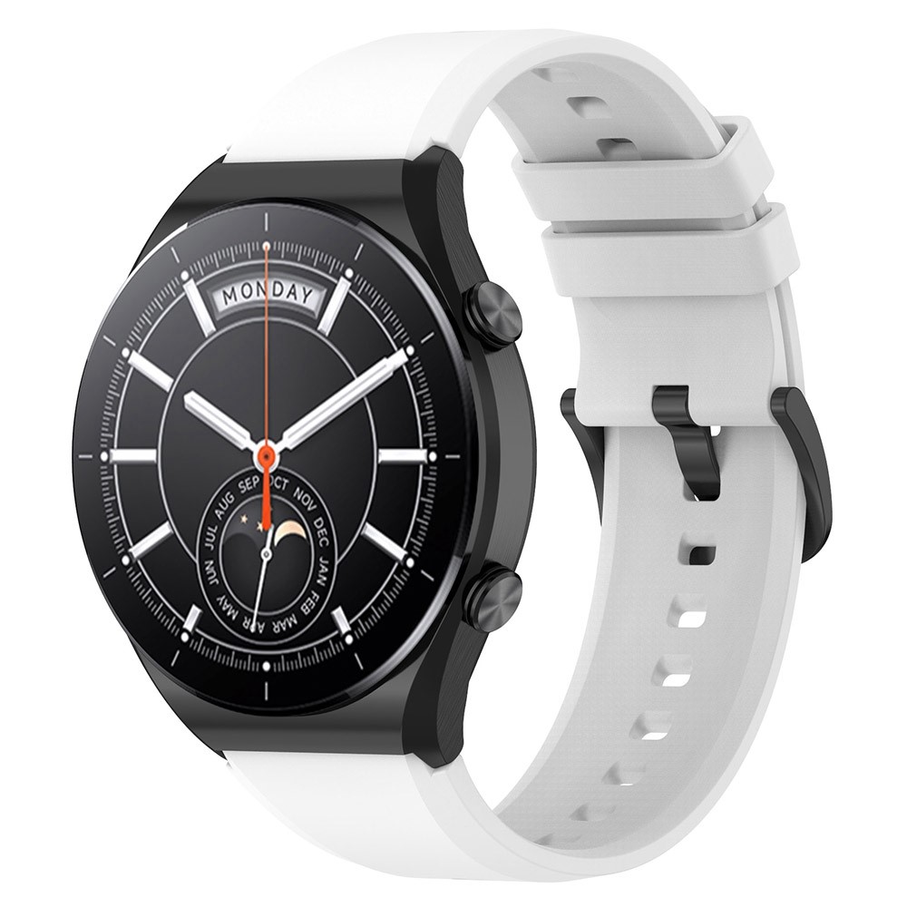  Silikon Armband Smartwatch (22 mm) Vit - Teknikhallen.se