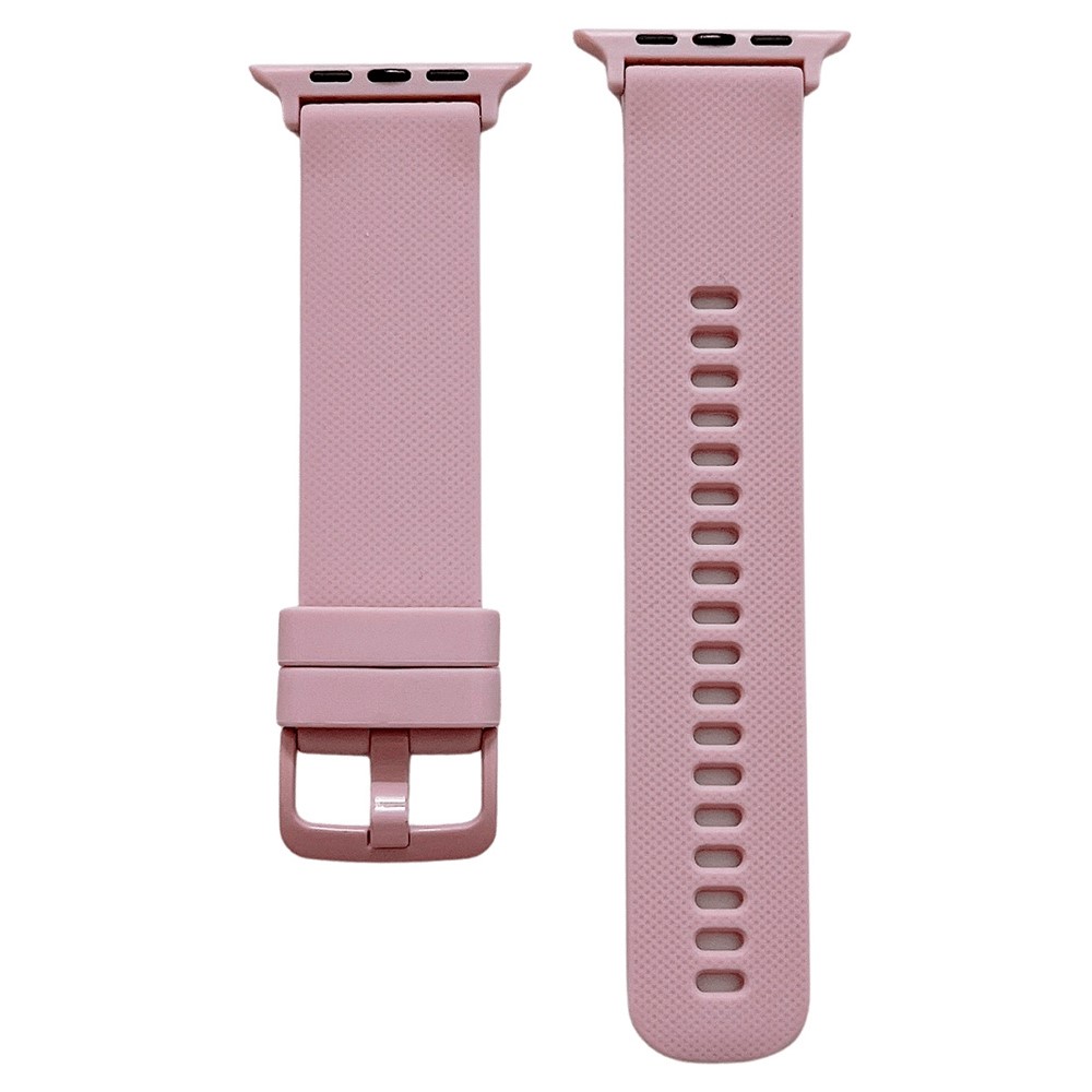  Apple Watch 42/44/45/49 mm Armband Silikon Rosa - Teknikhallen.se