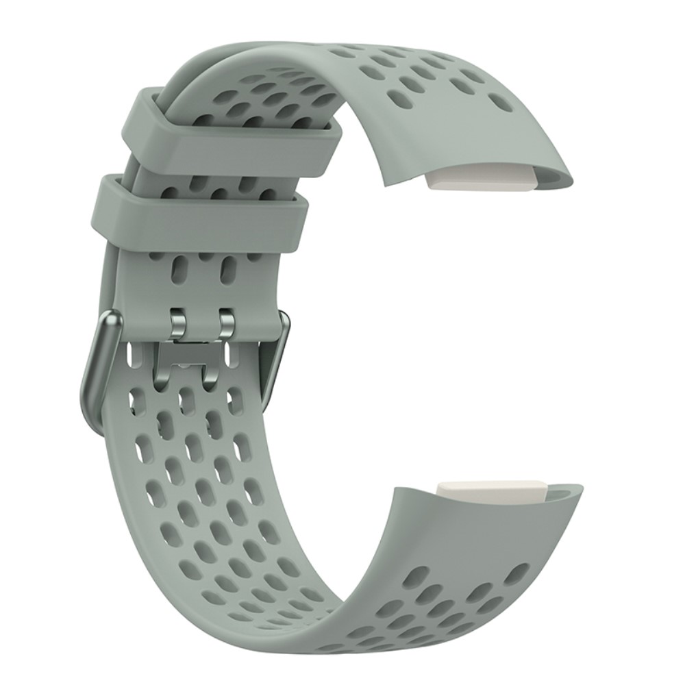  Fitbit Charge 6 / 5 Armband Silikon Ihligt Gr - Teknikhallen.se