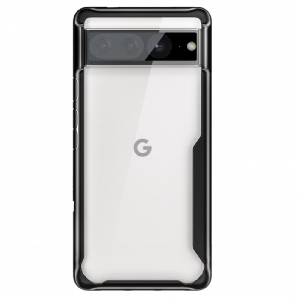  Google Pixel 7 Pro Skal Akryl/TPU Shockproof Svart - Teknikhallen.se