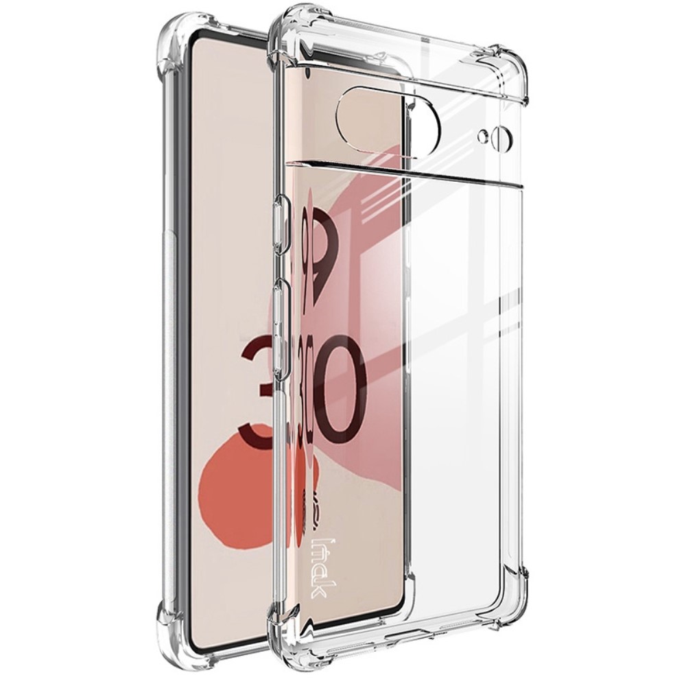 IMAK IMAK Google Pixel 7 Skal Shockproof Airbag Transparent - Teknikhallen.se