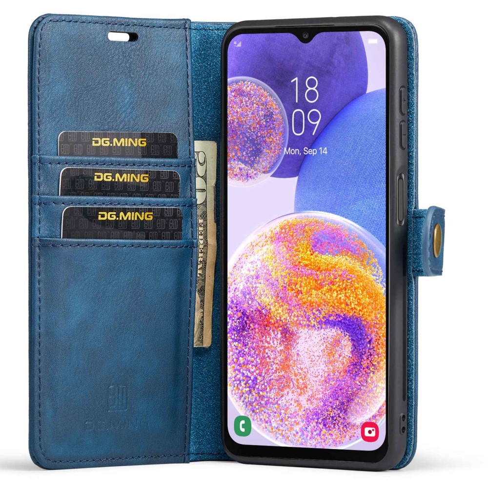 DG.MING DG.MING Samsung Galaxy A23 5G 2in1 Magnet Fodral / Skal Bl - Teknikhallen.se