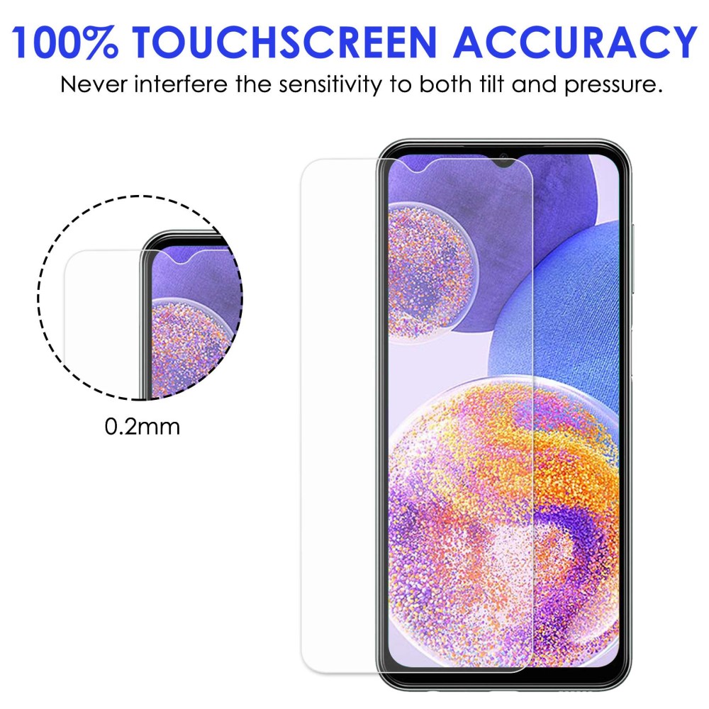  Samsung Galaxy A23 5G Skärmskydd Härdat Glas - Teknikhallen.se