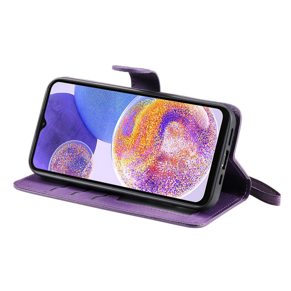  Samsung Galaxy A23 5G 2in1 Magnet/Plånboksfodral Lila - Teknikhallen.se