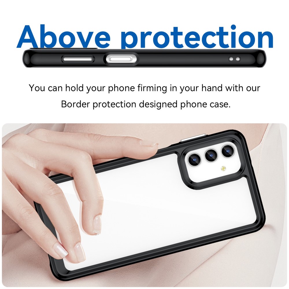  Samsung Galaxy A04s / A13 5G Skal Hybrid Svart - Teknikhallen.se