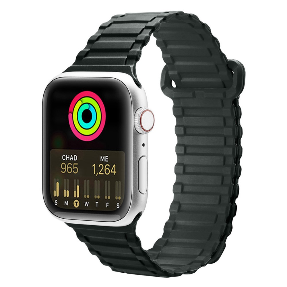 DUX DUCIS DUX DUCIS Apple Watch 42/44/45/49 mm Armband Magnetisk Silikon - Teknikhallen.se