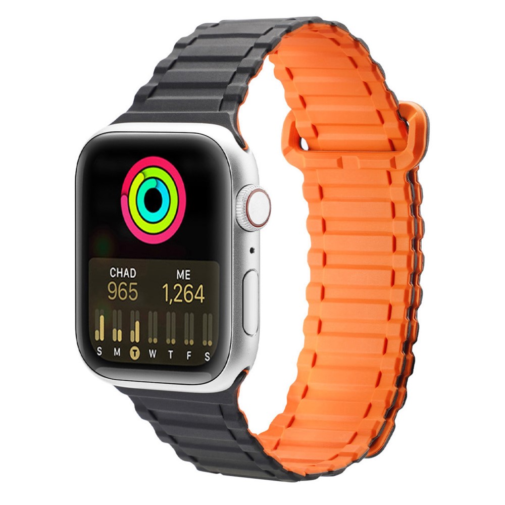 DUX DUCIS DUX DUCIS Apple Watch 38/40/41 mm Armband Magnetisk Silikon - Teknikhallen.se