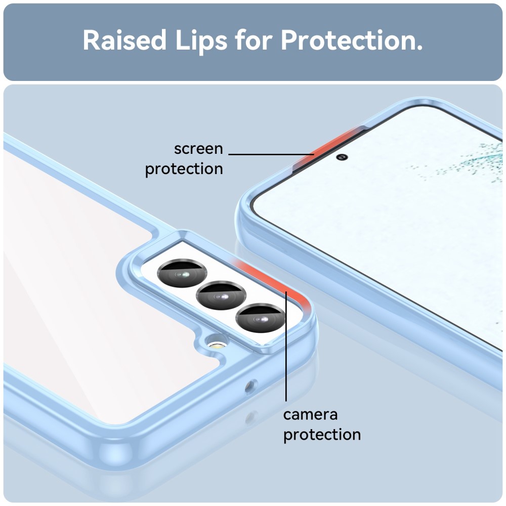  Samsung Galaxy S23 Skal Akryl/TPU Blå - Teknikhallen.se