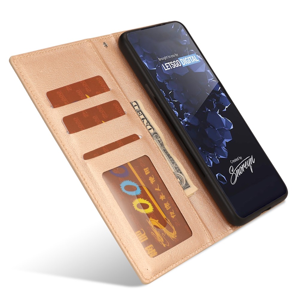  Samsung Galaxy S23 Plus 2in1 Magnet Fodral Guld - Teknikhallen.se