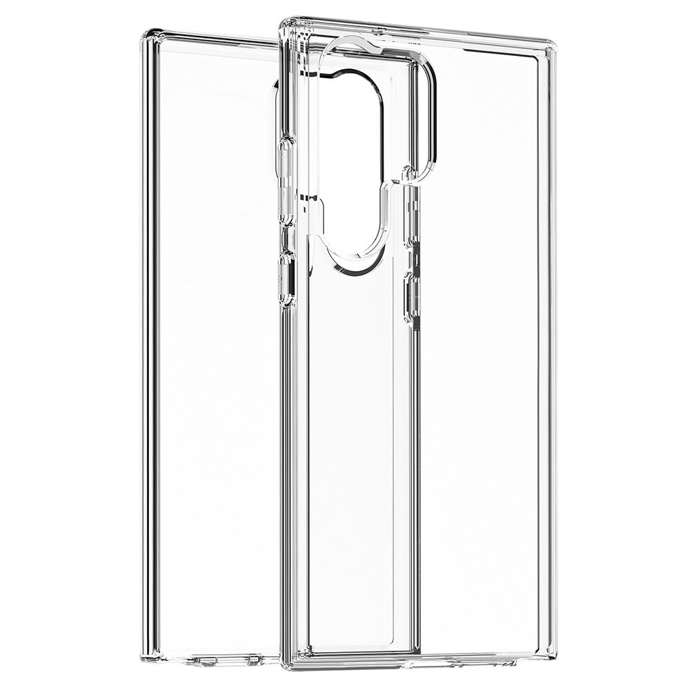  Samsung Galaxy S23 Ultra Skal Shockproof Hybrid Transparent - Teknikhallen.se