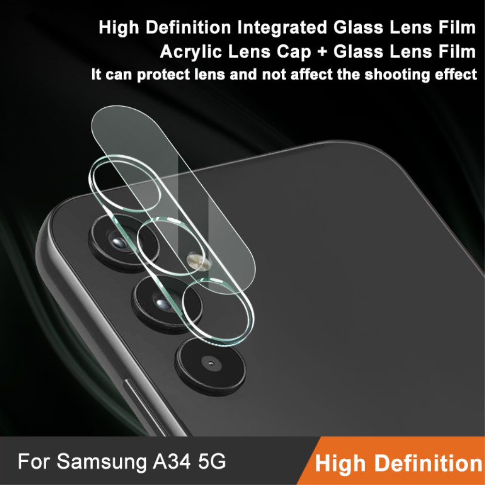 IMAK IMAK Samsung Galaxy A34 5G Linsskydd Akryl/Härdat Glas - Teknikhallen.se