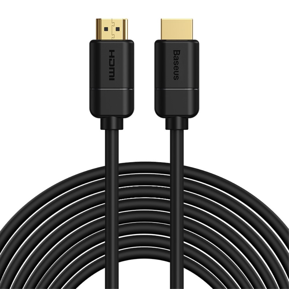 BASEUS Baseus 8m 4K HD HDMI - HDMI Kabel Svart - Teknikhallen.se