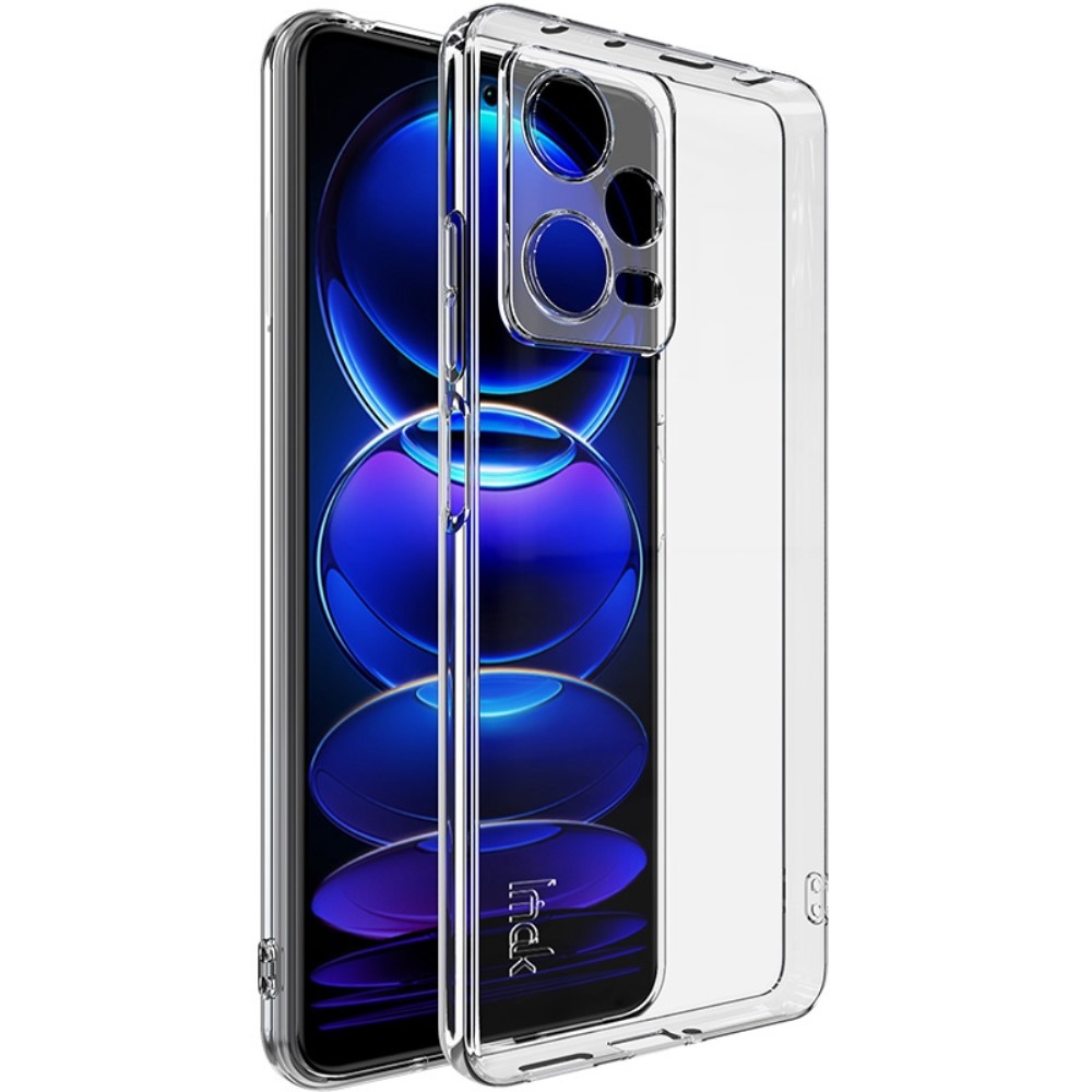 IMAK IMAK Xiaomi Redmi Note 12 Pro 5G Skal TPU Transparent - Teknikhallen.se