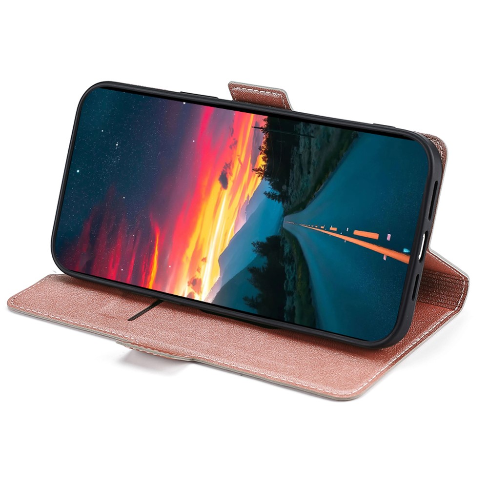  TCL 403 (2023) Fodral Slim Läder Roséguld - Teknikhallen.se