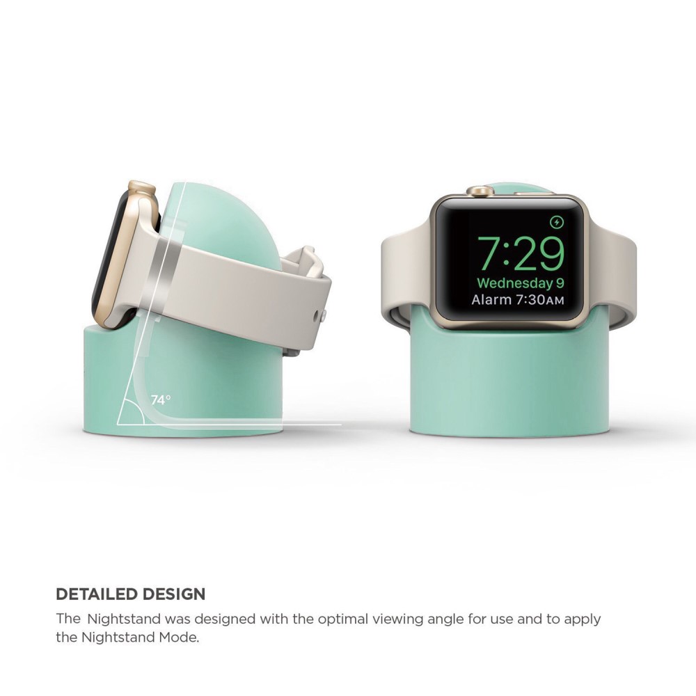  Apple Watch Silikon Stativ Grn - Teknikhallen.se