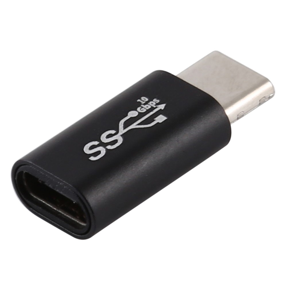  USB-C Hona - USB-C Hane Adapter Svart - Teknikhallen.se