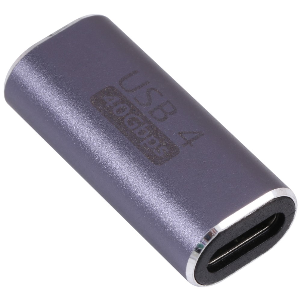  USB-C Hona - USB-C Hona Adapter USB 4.0 Aluminium Bl - Teknikhallen.se