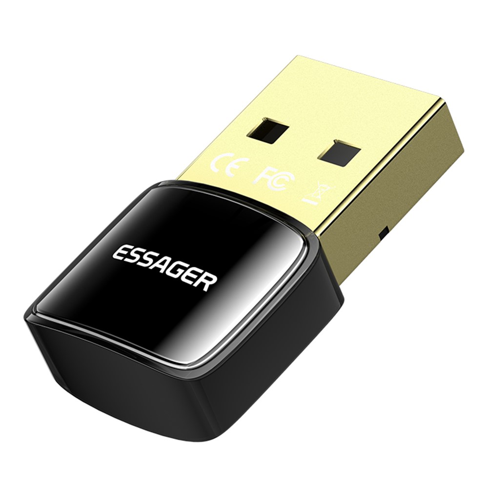 ESSAGER ESSAGER Bluetooth 5.0 Adapter Fr Windows Svart - Teknikhallen.se