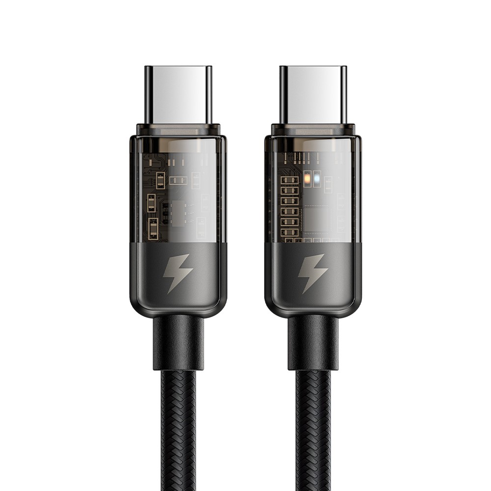 MCDODO Mcdodo 1.8m 100W USB-C - USB-C Auto Off Kabel Svart - Teknikhallen.se