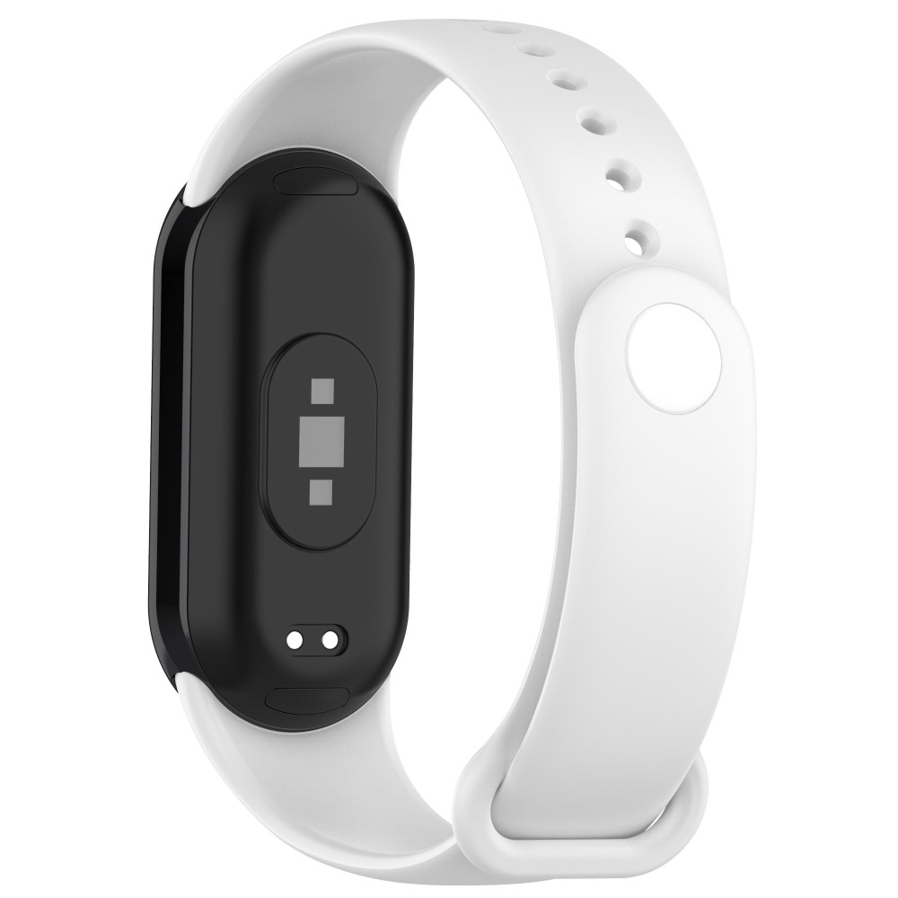  Xiaomi Smart Band 8 Armband Solid Silikon Vit - Teknikhallen.se