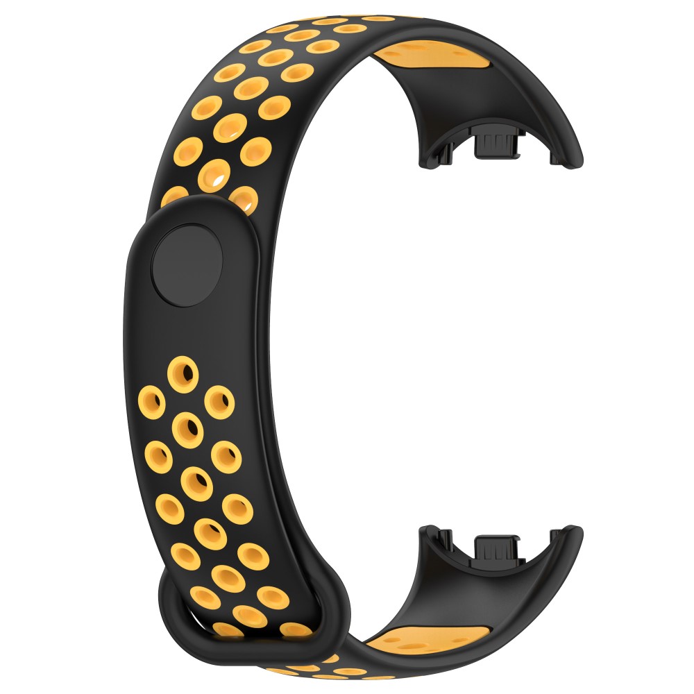  Xiaomi Smart Band 8 Trningsarmband Dual-Color Svart/Gul - Teknikhallen.se