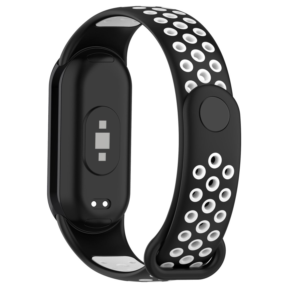  Xiaomi Smart Band 8 Trningsarmband Dual-Color Svart/Vit - Teknikhallen.se