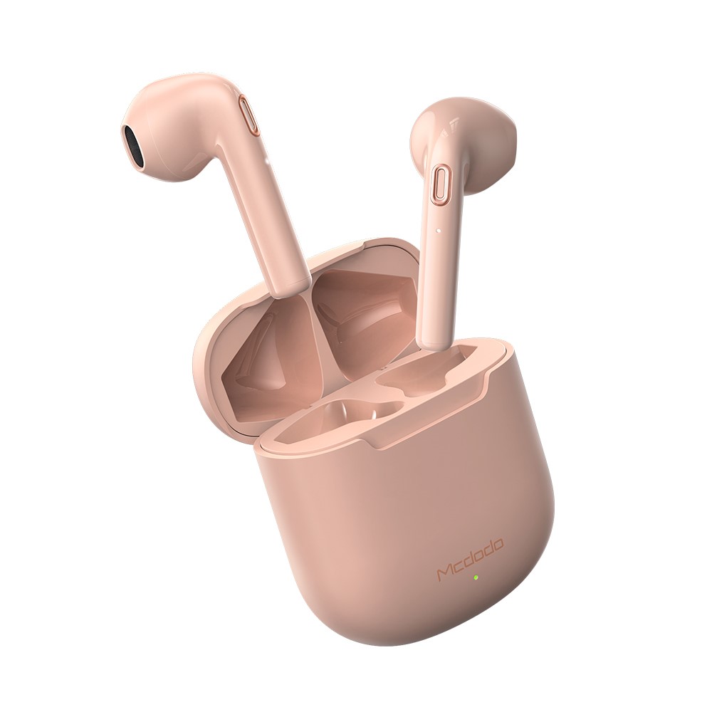 MCDODO Mcdodo In-Ear Trådlösa Bluetooth Hörlurar Rosa - Teknikhallen.se