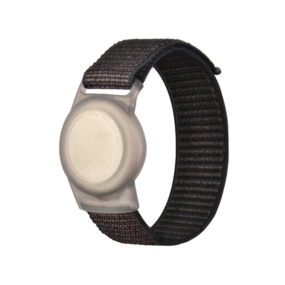  AirTag Nylon Armband För Barn (S) Svart - Teknikhallen.se