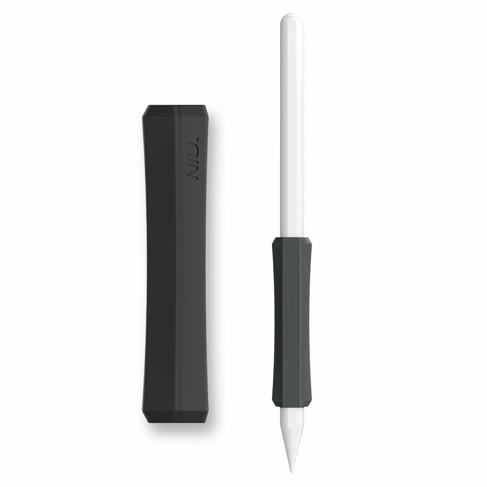 AHASTYLE AHASTYLE Apple Pencil 1/2 Penngrepp Silikon Svart - Teknikhallen.se