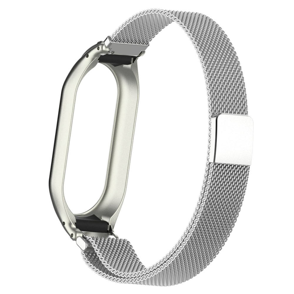  Milanese Loop Metall Armband Xiaomi Smart Band 8 Silver - Teknikhallen.se