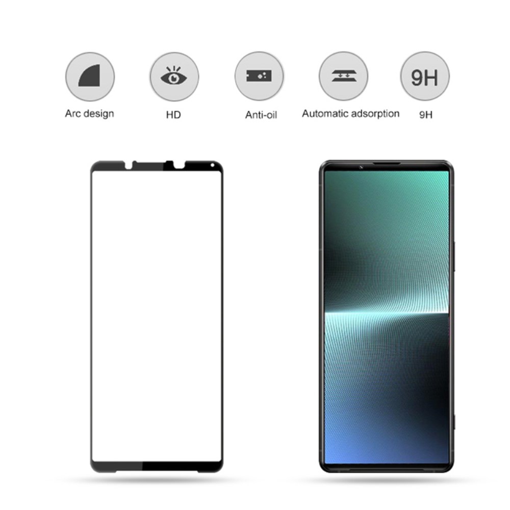 MOCOLO MOCOLO Sony Xperia 1 V Skrmskydd Heltckande Hrdat Glas - Teknikhallen.se