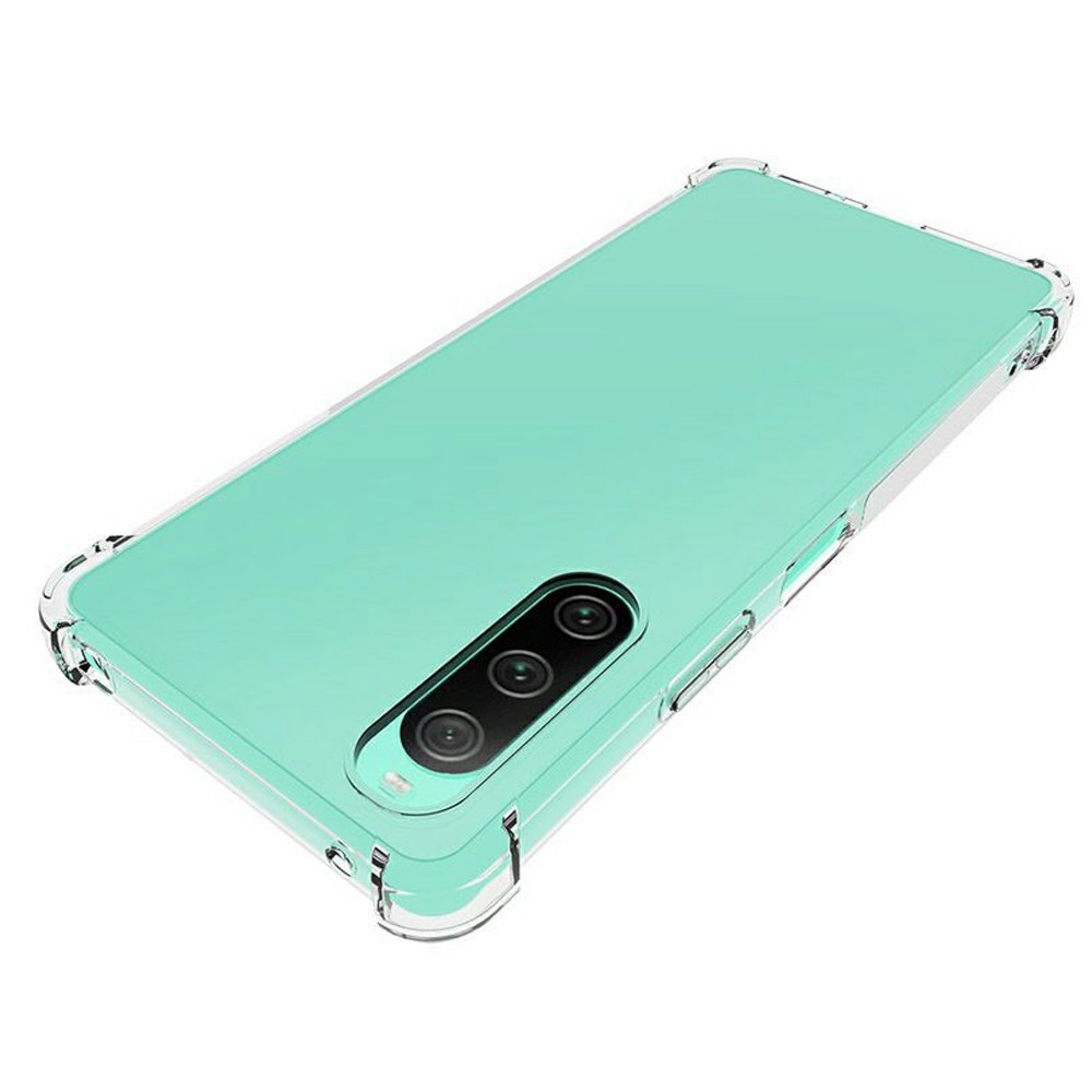  Sony Xperia 10 V Skal Shockproof TPU Transparent - Teknikhallen.se