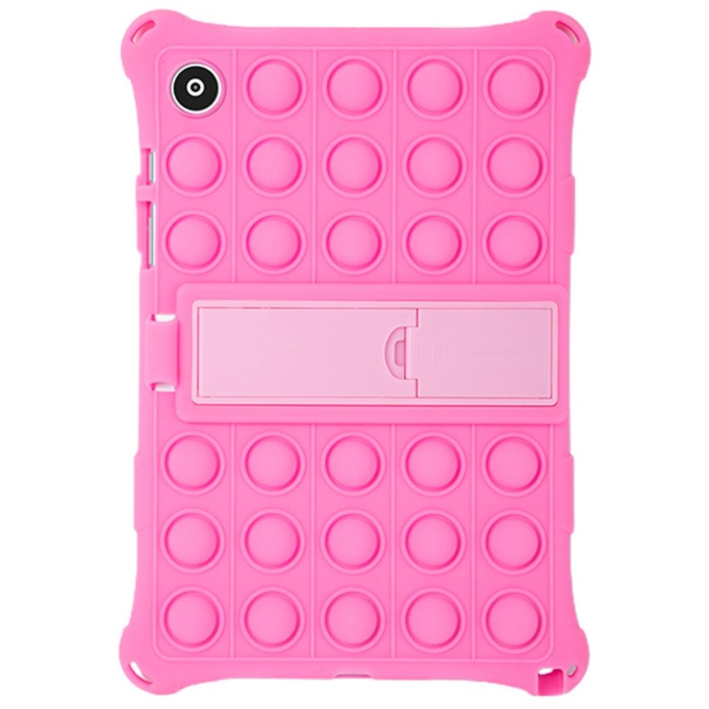  Galaxy Tab A8 10.5 Skal Pop It Fidget Kickstand Rosa - Teknikhallen.se