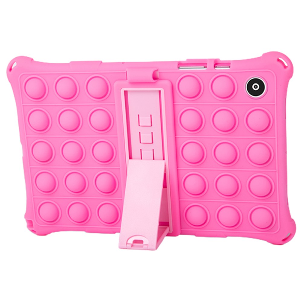  Galaxy Tab A8 10.5 Skal Pop It Fidget Kickstand Rosa - Teknikhallen.se