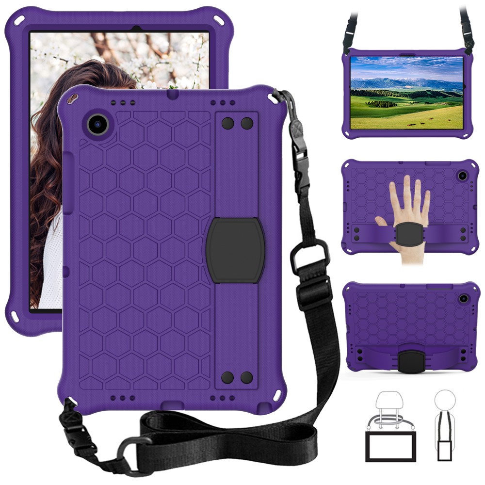  Galaxy Tab A8 10.5 Skal Honeycomb EVA Shockproof Kickstand - Teknikhallen.se