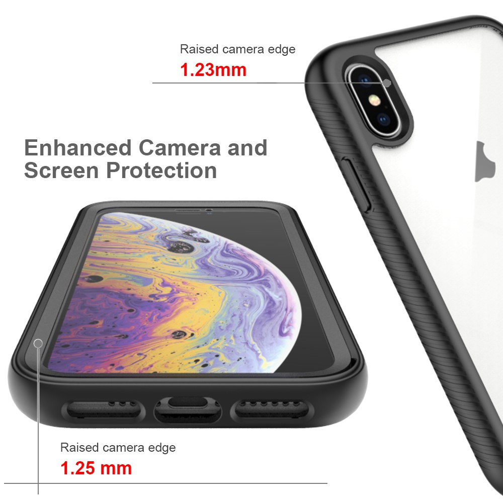  iPhone X/Xs Skal 360 Hybrid Defense Svart - Teknikhallen.se