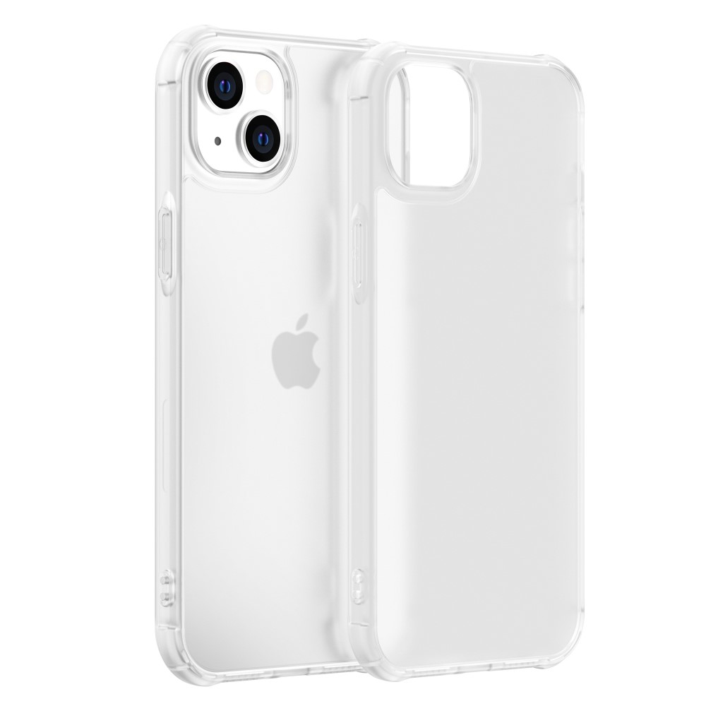 LEEU DESIGN LEEU DESIGN iPhone 14 Plus Skal AirBag Hybrid Matt Transparent - Teknikhallen.se