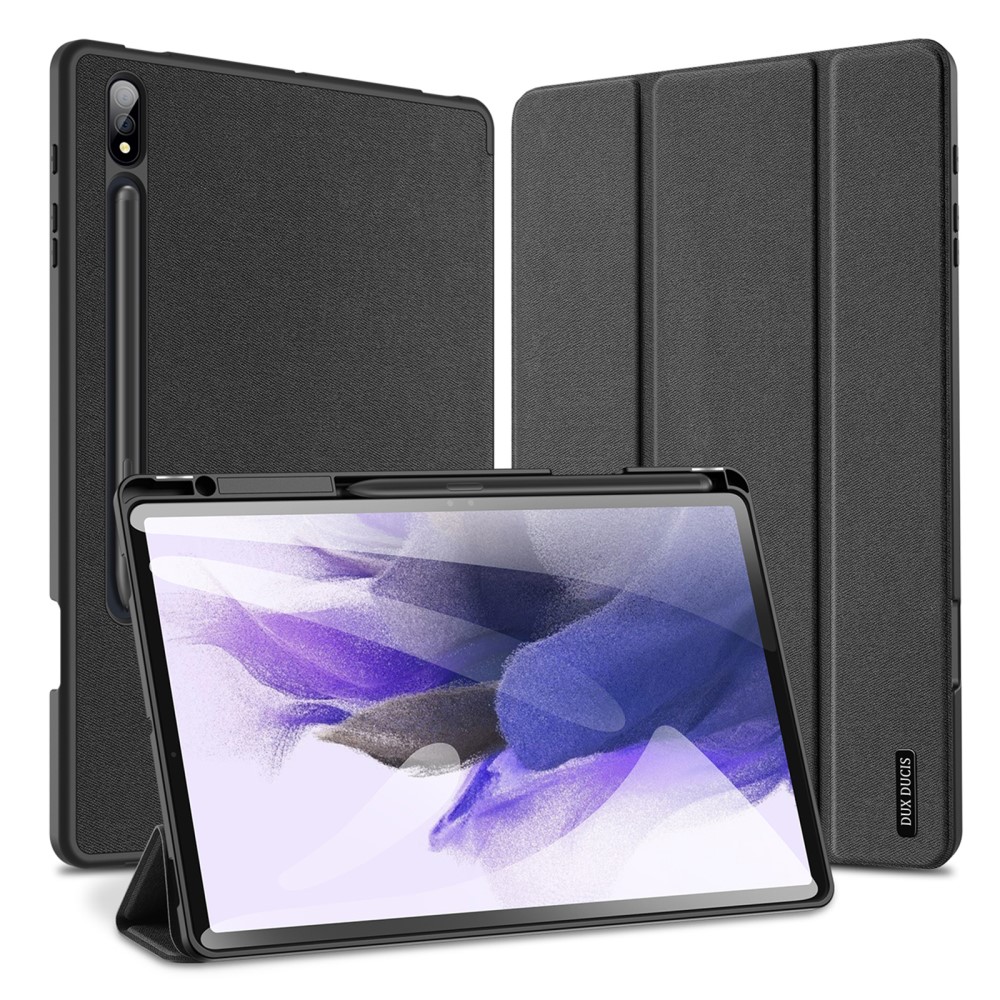 DUX DUCIS DUX DUCIS Galaxy Tab S9 Plus Fodral DOMO Tri-Fold Svart - Teknikhallen.se