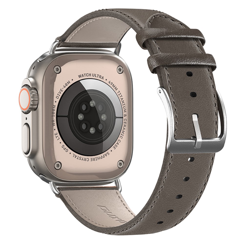 DUX DUCIS DUX DUCIS Apple Watch 38/40/41 mm Armband Äkta Läder - Teknikhallen.se