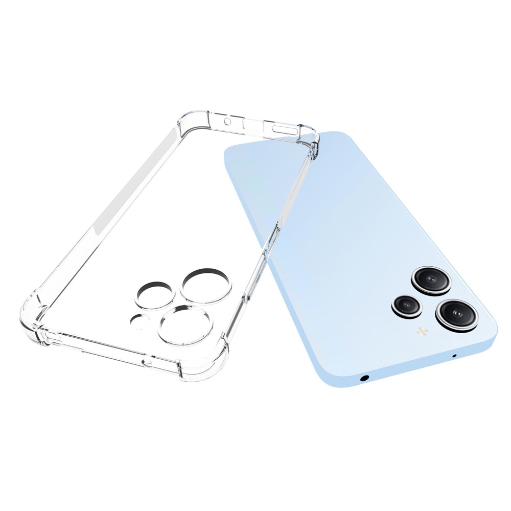  Xiaomi Redmi 12 5G/4G Skal Shockproof TPU Transparent - Teknikhallen.se